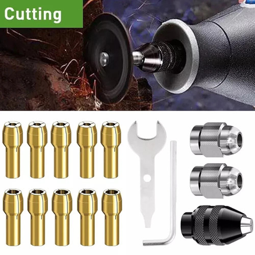 Drill chuck collet set - chuck,