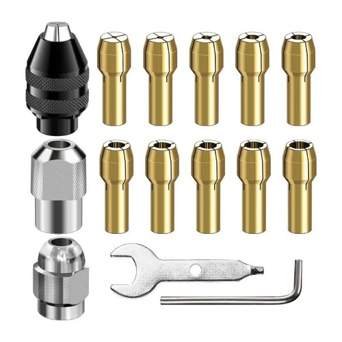 Piece brass collet chuck - piece,