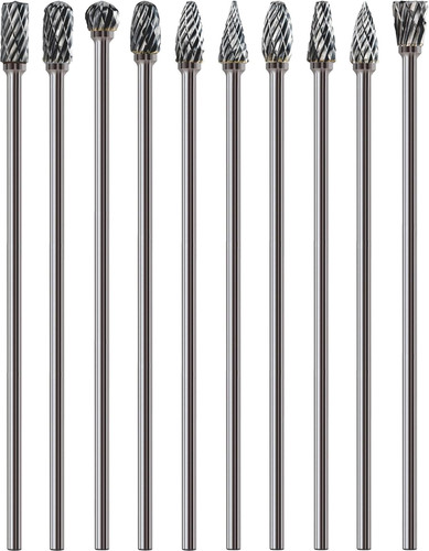 10pcs long carbide burr - 10pcs,