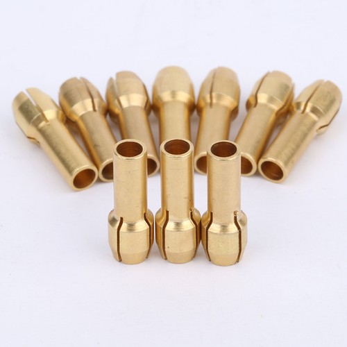 10pcs 2mm brass collets - 1/8", 3.2mm