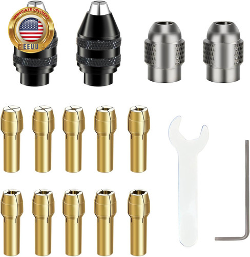 Drill chuck collet set - chuck,