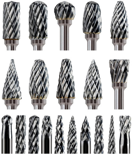 Pcs carbide burr bits - 20,