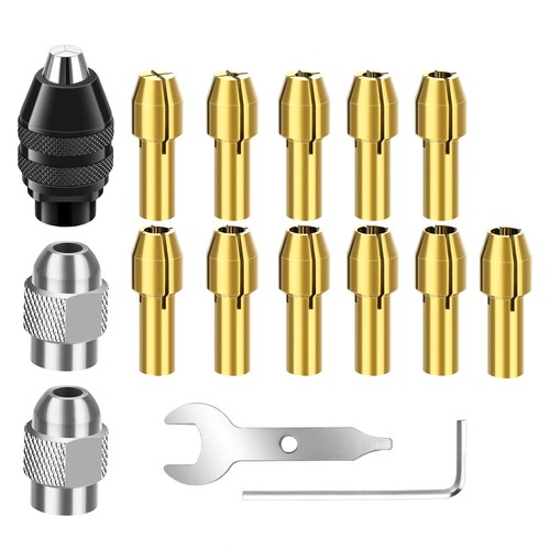 16pcs drill chuck collet - 16pcs,