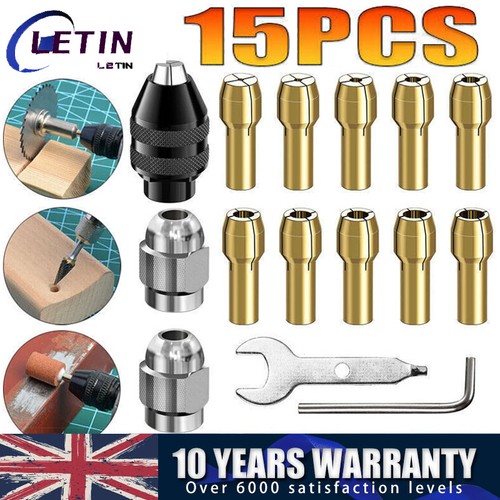 Brass collet set quick change - collet,